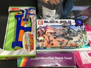 lot 53 image: Mixed Lot Of Home GoodsChildrens Toys.