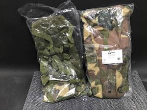 lot 43 image: Lot oOf 2 Red Jacket US Army 3L 3 Liter (100 Ounce) Hydration Pack Bladder Water Bag Pouch Hiking Climbing Survival Outdoor Backpack