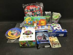 lot 49 image: Lot Of Childerns Toys Crayola, Toy Story, Marvel, Ninja Turtles and MORE