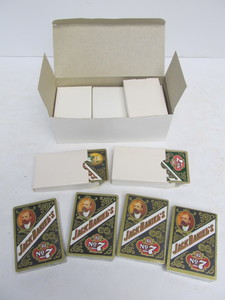 lot 90 image: Vintage 70s-80s JACK DANIELS Advertising Playing Cards