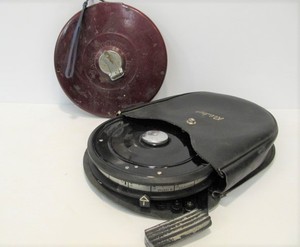 lot 155 image: 2 Vintage Measuring Wheels - Rolatape & Eslon
