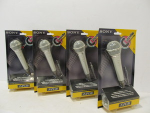 lot 164 image: 4 Brand New SONY Microphones