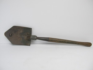 lot 203 image: Orig WW2 Foxhole Shovel
