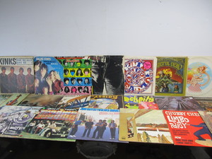 lot 118 image: Lot of Assorted Vintage Vinyl Records - Rock & Roll Jazz etc