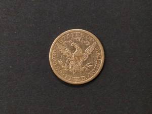 lot 2 image: 1887 Five Dollar Liberty Head Gold ...