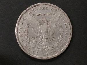 lot 10 image: 1880 O Morgan Silver Dollar...