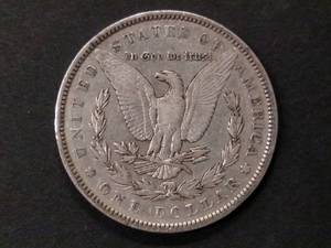 lot 21 image: 1889 Morgan Silver Dollar...