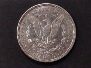 lot 47 image: 1921 D Morgan Silver Dollar...