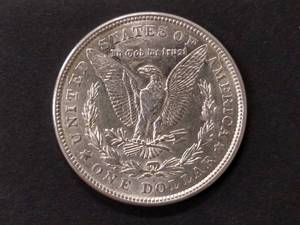 lot 48 image: 1921 D Morgan Silver Dollar...