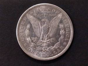 lot 49 image: 1921 D Morgan Silver Dollar...