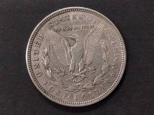 lot 51 image: 1921 D Morgan Silver Dollar...