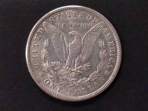 lot 55 image: 1921 S Morgan Silver Dollar...