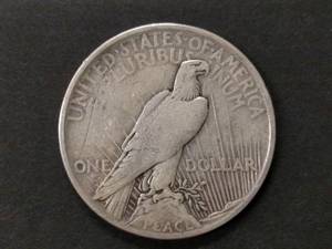 lot 56 image: 1921 Peace Silver Dollar, Key Date...