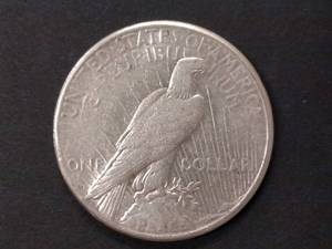 lot 71 image: 1922 S Peace Silver Dollar...
