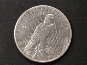 lot 77 image: 1923 S Peace Silver Dollar...
