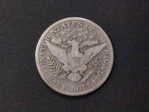 lot 92 image: 1904 Barber Silver Half Dollar...