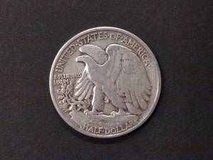 lot 93 image: 1940 Walking Liberty Silver Half Do...