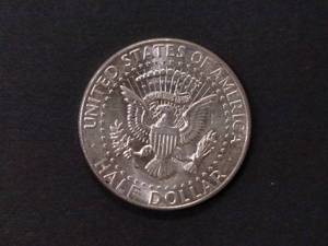 lot 106 image: 1964 AU Kennedy Silver Half Dollar...