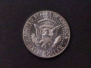 lot 109 image: 1964 D AU Kennedy Silver Half Dolla...