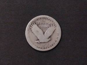 lot 111 image: 1927 Standing Liberty Silver Quarte...