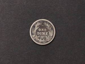 lot 114 image: 1900 Barber Silver Dime...