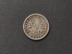 lot 119 image: 1898 V Nickel...