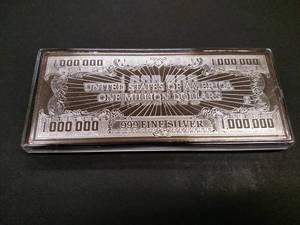lot 131 image: 1998 One Million Dollar Note Silver...