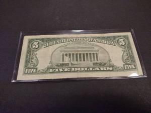 lot 137 image: 1963 Five Dollar Red Seal United St...