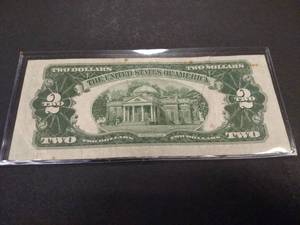 lot 138 image: 1928 D Two Dollar Red Seal United S...
