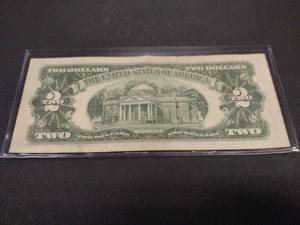 lot 140 image: 1963 Two Dollar Red Seal United Sta...