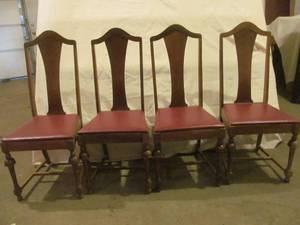 vintage dining chairs