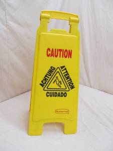 caution sign