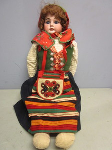 lot 171 image: VINTAGE HEIDI-STYLE DOLL