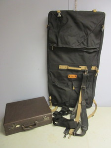lot 181 image: ROYCE & RODIN GARMENT SUITCASE AND LOCKABLE BRIEFCASE
