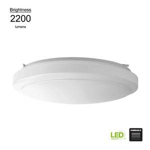 Hampton Bay Dimmable 20 in. Round W...