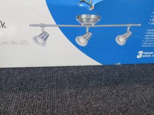 Solo 2 ft. 3-Light Satin Nickel LED...