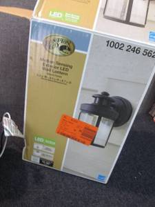 Hampton Bay Black Motion Sensor Out...
