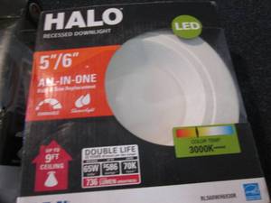 2 Halo RL 5 in. and 6 in. White Int...