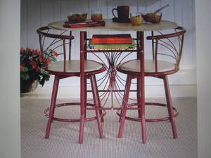 Colorful Bistro Set open box Retail...