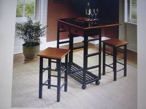 2-In-1 Kitchen Island Set open box ...