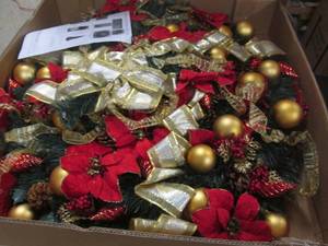 Poinsettia Pop-Up Tree open box Ret...