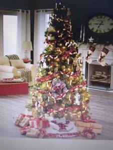 Prelit Woodland Tree open box Retai...