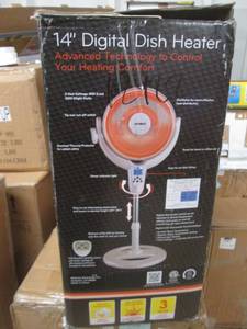 14 Oscillating Pedestal Heater wit...
