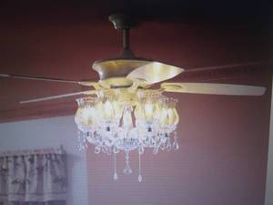 Romantic Ceiling Fan open box Retai...