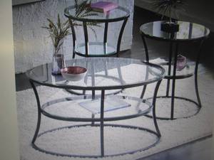 Circle Table Set open box Retail $1...