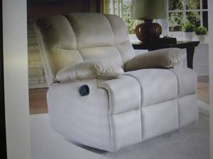 Microfiber Swivel Rocker Recliner o...