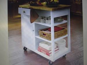 Kitchen Cart open box Retail $259.9...