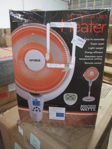 14 Oscillating Pedestal Heater wit...