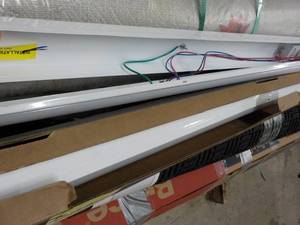 lot 47 image: 2 -8ft LED Lights, a few minor dent...