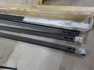 lot 49 image: 8 ft Movie Screen and 77 Long Meta...
